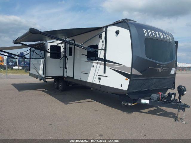  Salvage Forest River Rockwood Travel Trailer