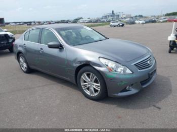  Salvage INFINITI G37x