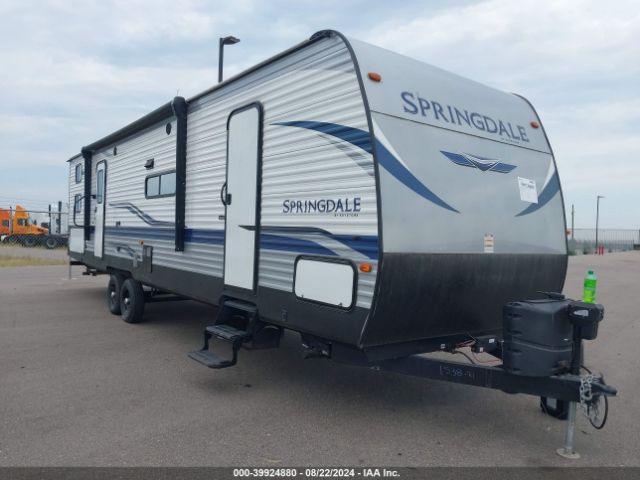  Salvage Keystone Springdale Travel Trailer