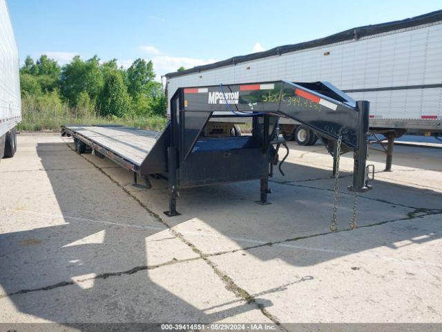  Salvage Mp Trailers Gooseneck Trailer