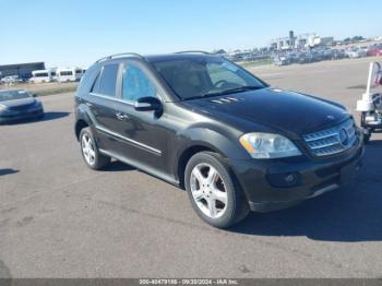  Salvage Mercedes-Benz M-Class