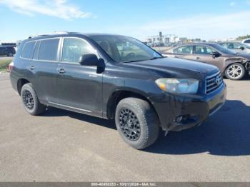  Salvage Toyota Highlander