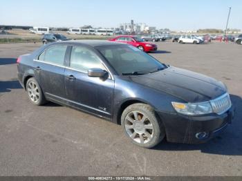  Salvage Lincoln MKZ