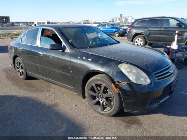  Salvage INFINITI G35x