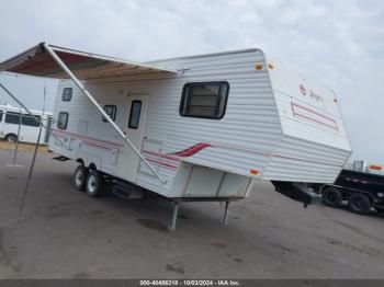  Salvage Jayco 5th Wheel Travel Trailer