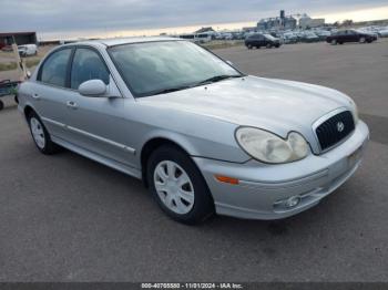  Salvage Hyundai SONATA