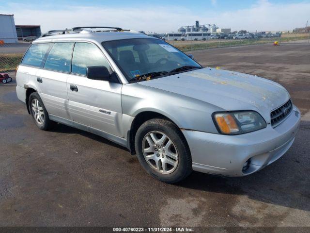  Salvage Subaru Outback