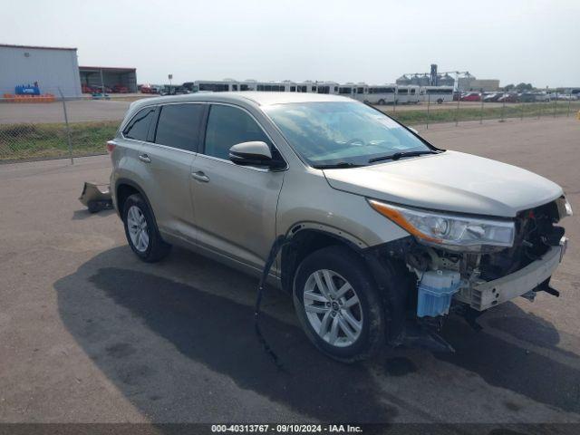  Salvage Toyota Highlander