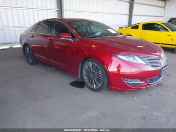  Salvage Lincoln MKZ