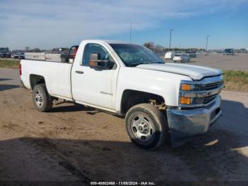  Salvage Chevrolet Silverado 2500