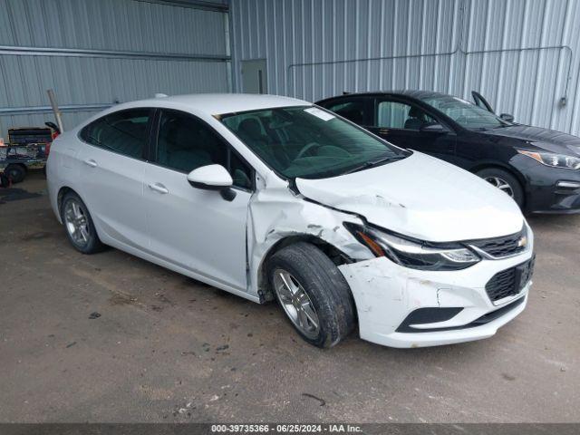  Salvage Chevrolet Cruze