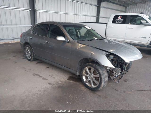  Salvage INFINITI G35x