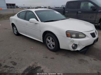  Salvage Pontiac Grand Prix