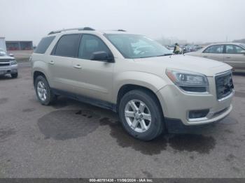  Salvage GMC Acadia