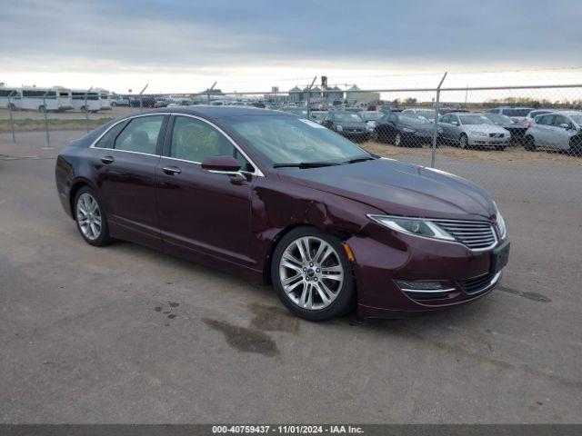  Salvage Lincoln MKZ