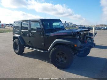  Salvage Jeep Wrangler