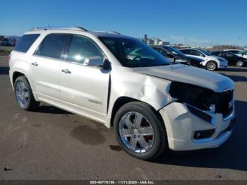  Salvage GMC Acadia