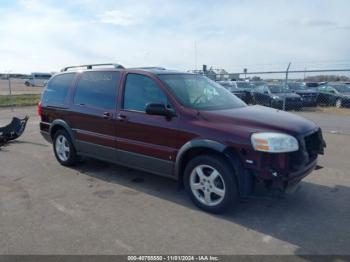  Salvage Pontiac Montana SV6