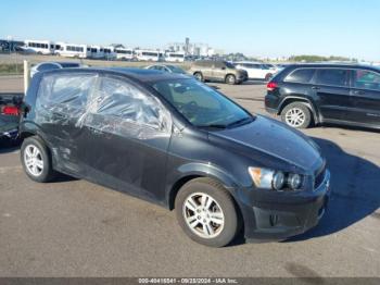  Salvage Chevrolet Sonic