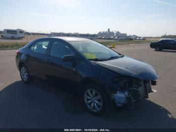  Salvage Toyota Corolla