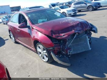  Salvage Chevrolet Cruze