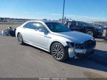  Salvage Lincoln Continental