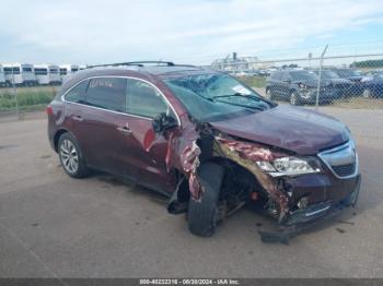  Salvage Acura MDX