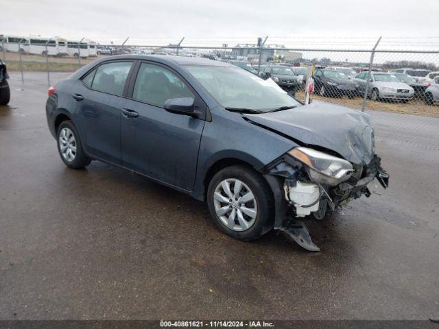  Salvage Toyota Corolla