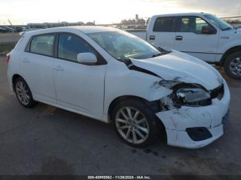  Salvage Toyota Matrix