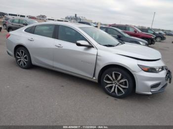  Salvage Chevrolet Malibu