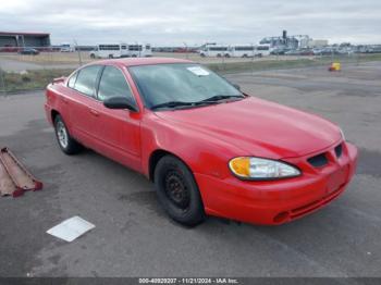  Salvage Pontiac Grand Am