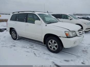  Salvage Toyota Highlander