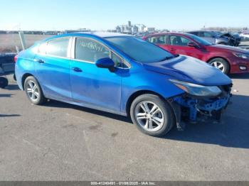  Salvage Chevrolet Cruze