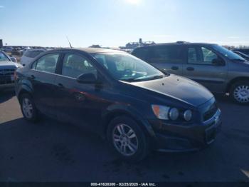  Salvage Chevrolet Sonic