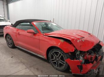  Salvage Ford Mustang