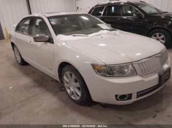  Salvage Lincoln MKZ