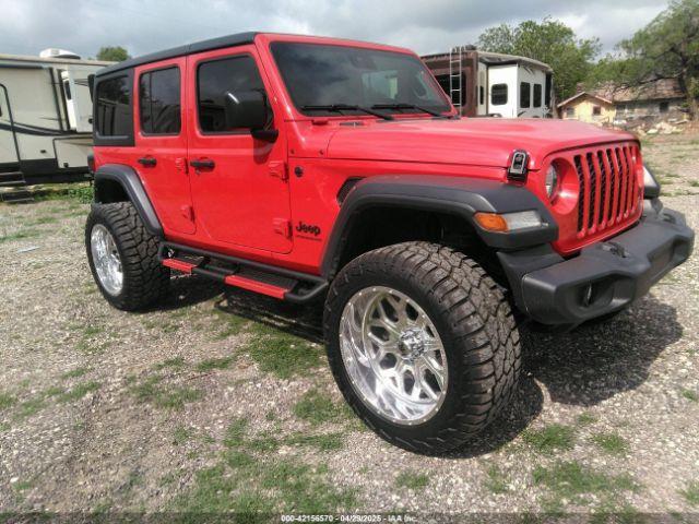  Salvage Jeep Wrangler