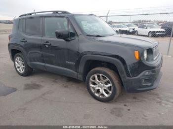  Salvage Jeep Renegade