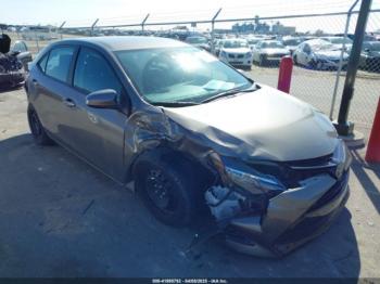  Salvage Toyota Corolla