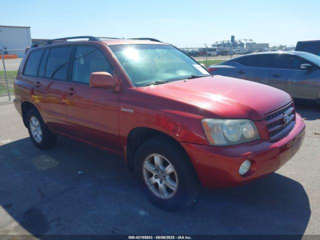  Salvage Toyota Highlander