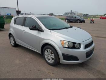  Salvage Chevrolet Sonic