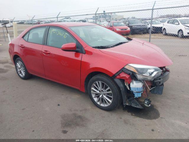  Salvage Toyota Corolla