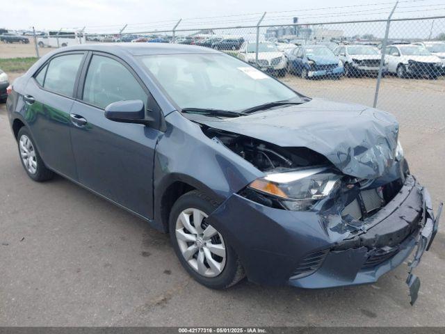  Salvage Toyota Corolla
