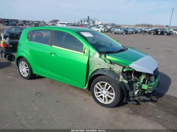  Salvage Chevrolet Sonic