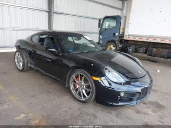  Salvage Porsche Cayman