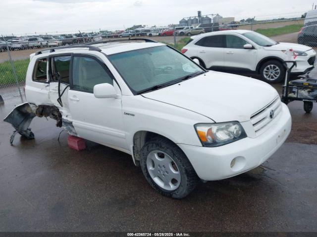  Salvage Toyota Highlander