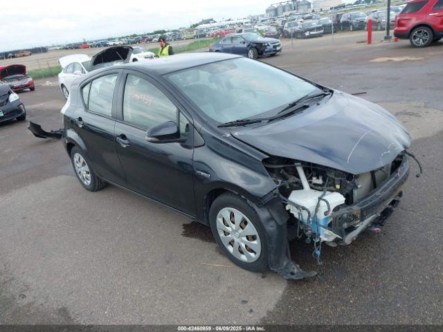  Salvage Toyota Prius c