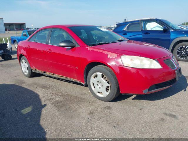  Salvage Pontiac G6