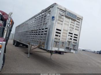  Salvage M H Eby Trailers Livestock Trailer