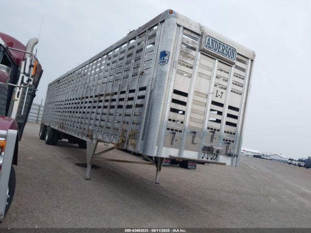  Salvage M H Eby Trailers Livestock Trailer